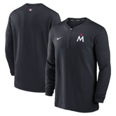 Minnesota Twins Nike Authentic Collection Game Time Performance Quarter-Zip Top - MLB Tops