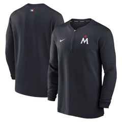 Minnesota Twins Nike Authentic Collection Game Time Performance Quarter-Zip Top - MLB Tops