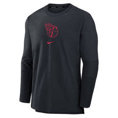Cleveland Guardians Nike Authentic Collection Player Dri-FIT Lightweight Pullover - MLB Pullover