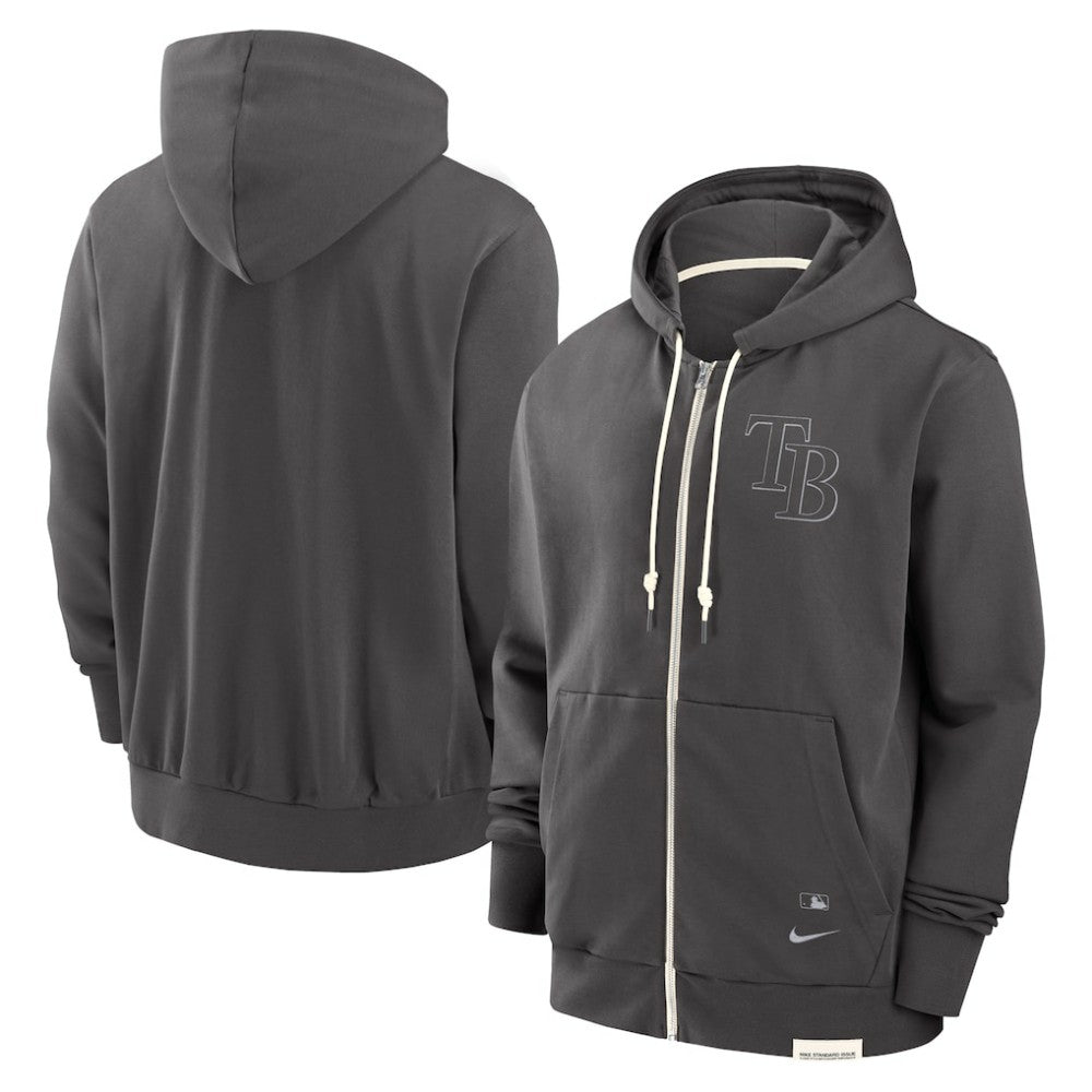 Tampa Bay Rays Nike Authentic Collection Travel Player Performance Full-Zip Hoodie - MLB Hoodies