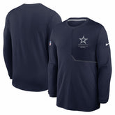 Dallas Cowboys Sideline Coach UV Dri-FIT Long Sleeve Shirt | NFL Outlet
