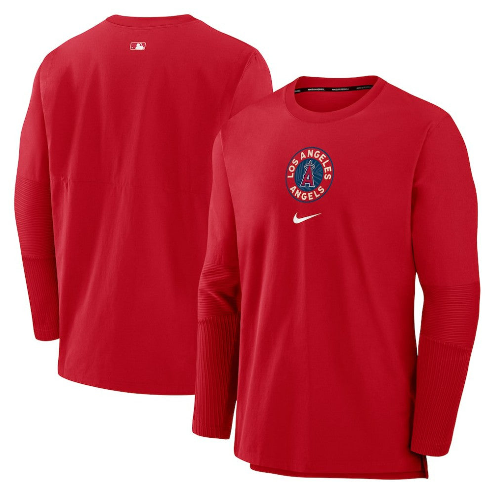 Los Angeles Angels Nike Authentic Collection Player Dri-FIT Lightweight Pullover - MLB Pullover