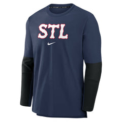 St. Louis Cardinals Nike Authentic Collection Player Dri-FIT Lightweight Pullover - MLB Pullover
