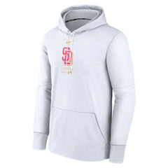 San Diego Padres Nike Authentic Collection City Connect Practice Performance Pullover Hoodie - MLB Hoodies