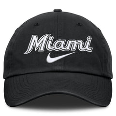 Miami Marlins Nike Primetime Club Adjustable Hat - MLB Hats