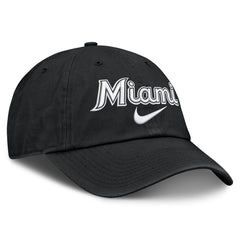 Miami Marlins Nike Primetime Club Adjustable Hat - MLB Hats