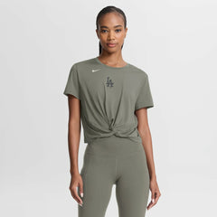Los Angeles Dodgers Nike Women's One Twist Dri-FIT Cropped T-Shirt - MLB T-shirts