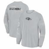 Baltimore Ravens Oversized Type Play Long Sleeve T-Shirt | NFL Discount