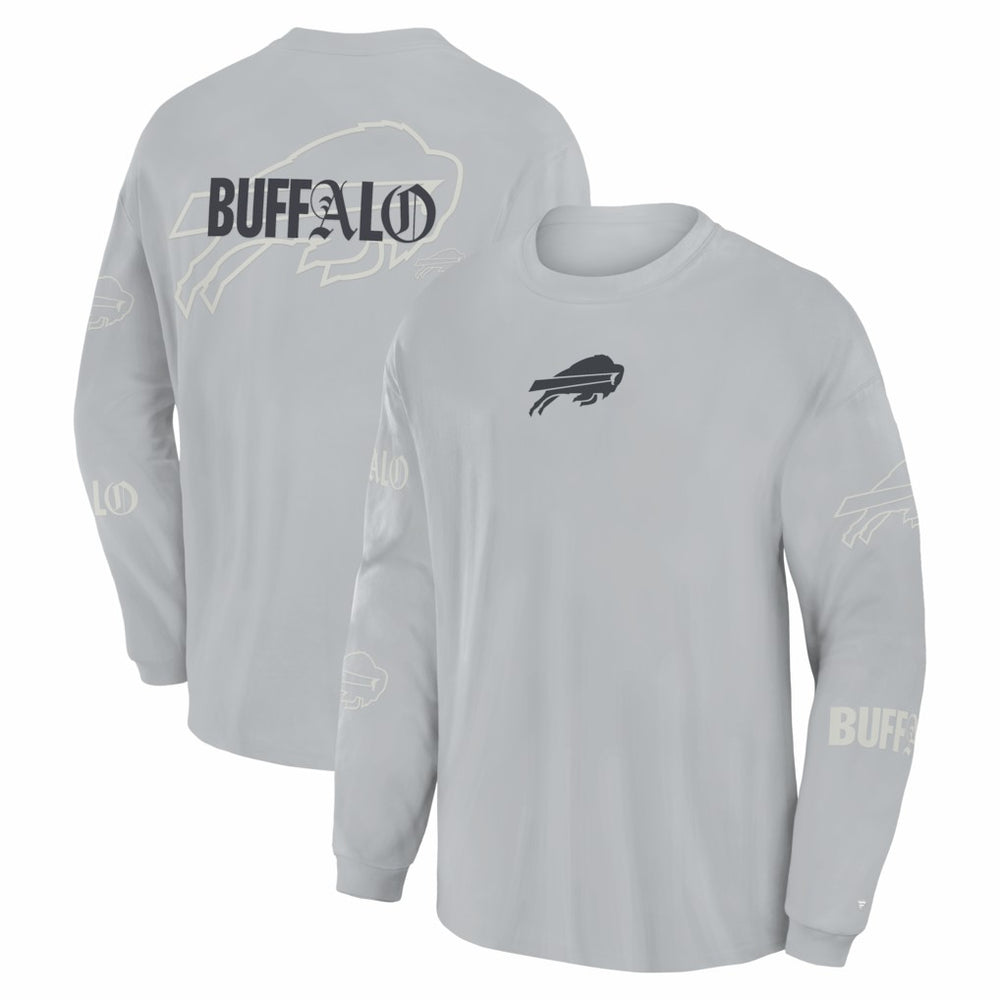 Buffalo Bills Oversized Type Play Long Sleeve T-Shirt | NFL Discount