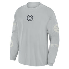 Pittsburgh Steelers Oversized Type Play Long Sleeve T-Shirt | NFL New