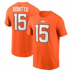 Denver Broncos Nik Bonitto Player Name & Number T-Shirt | NFL New