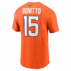 Denver Broncos Nik Bonitto Player Name & Number T-Shirt | NFL New