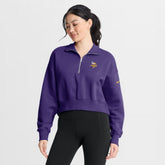 Minnesota Vikings Women's Phoenix Fleece Quarter-Zip Sweatshirt | NFL Near me