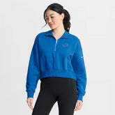 Detroit Lions Women's Phoenix Fleece Quarter-Zip Sweatshirt | NFL US