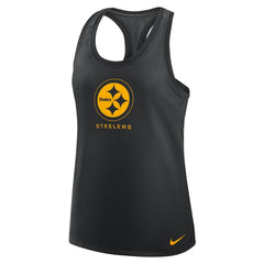 Pittsburgh Steelers Women's Hurry Up Tri-Blend Dri-FIT Tank Top | NFL Online