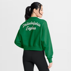 Philadelphia Eagles Women's Phoenix Fleece Quarter-Zip Sweatshirt | NFL On sale