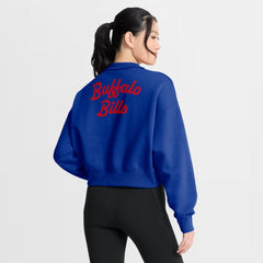 Buffalo Bills Women's Phoenix Fleece Quarter-Zip Sweatshirt | NFL Sale