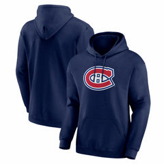 Montreal Canadiens Logo Athletic Essential Hoodie - NHL Hoodies