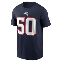 New England Patriots Mike Vrabel Retired Player Name & Number T-Shirt | NFL Discount