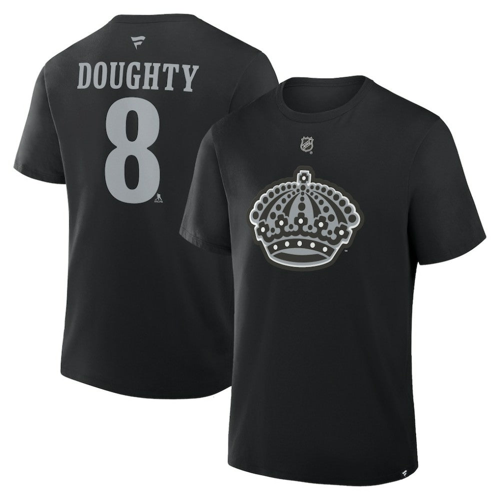 Drew Doughty Los Angeles Kings Fanatics Authentic Stack Name & Number T-Shirt - NHL T-shirts
