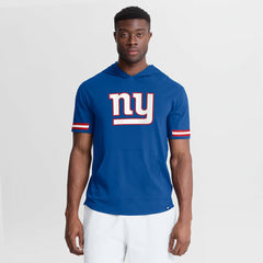 New York Giants Optimal Play Short Sleeve Hooded T-Shirt | NFL New