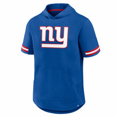 New York Giants Optimal Play Short Sleeve Hooded T-Shirt | NFL New