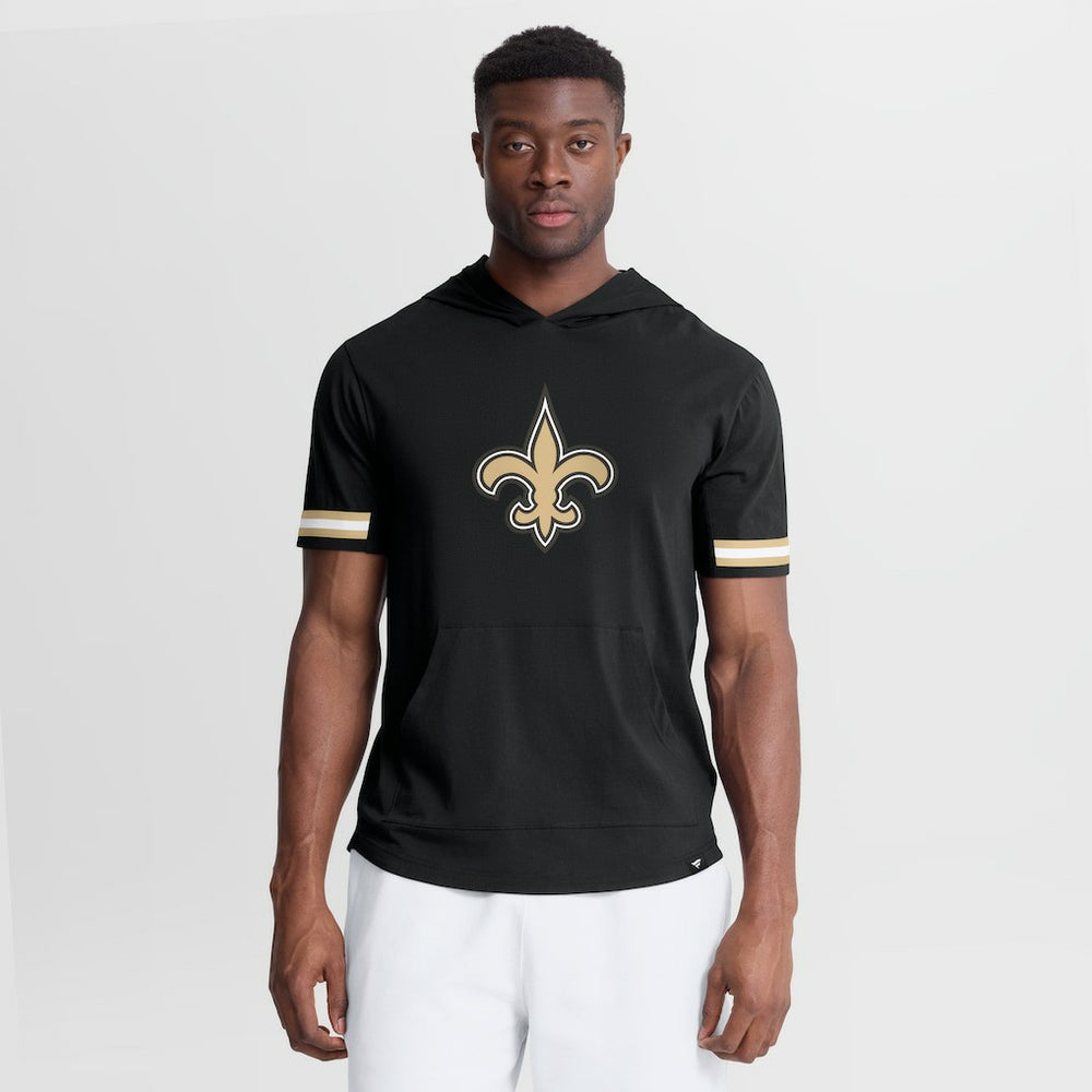 New Orleans Saints Optimal Play Short Sleeve Hooded T-Shirt | NFL US
