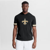 New Orleans Saints Optimal Play Short Sleeve Hooded T-Shirt | NFL US