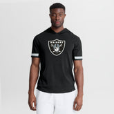 Las Vegas Raiders Optimal Play Short Sleeve Hooded T-Shirt | NFL Outlet