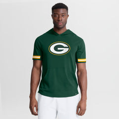 Green Bay Packers Optimal Play Short Sleeve Hooded T-Shirt | NFL Sale