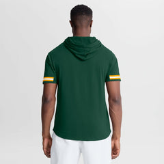 Green Bay Packers Optimal Play Short Sleeve Hooded T-Shirt | NFL Sale