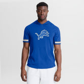 Detroit Lions Optimal Play Short Sleeve Hooded T-Shirt | NFL Discount