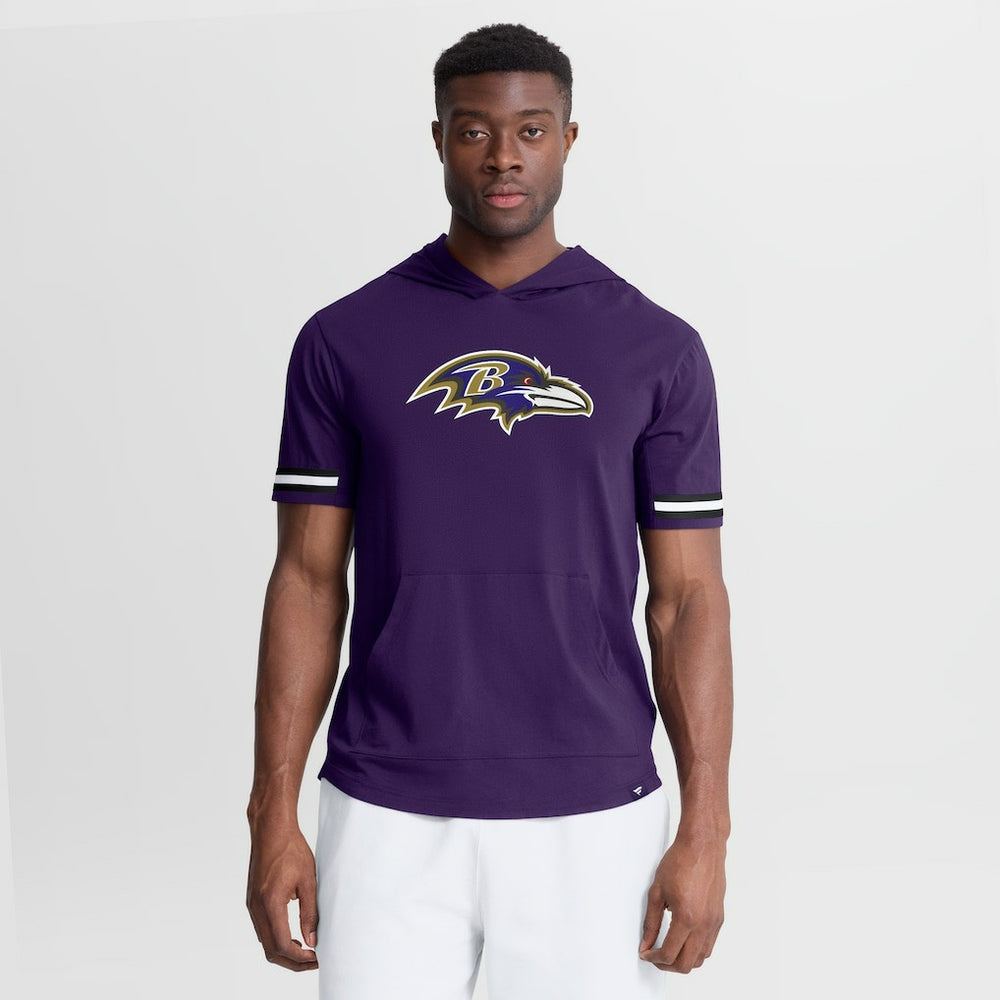 Baltimore Ravens Optimal Play Short Sleeve Hooded T-Shirt | NFL On sale