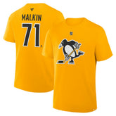 Evgeni Malkin Pittsburgh Penguins Fanatics Authentic Stack Name & Number T-Shirt - NHL T-shirts