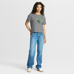 Philadelphia Eagles Women's Overplayed Tribute Tri-Blend Boxy T-Shirt | NFL Online
