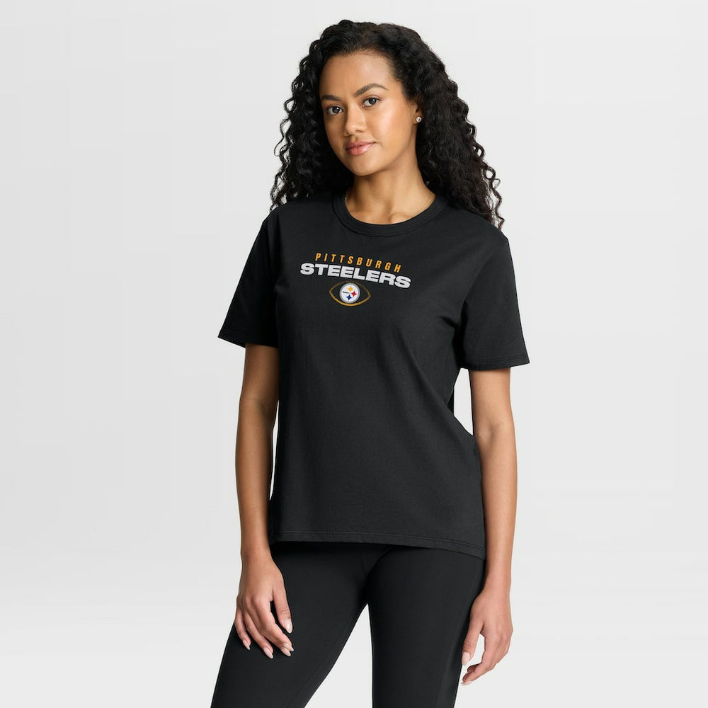 Pittsburgh Steelers Women's Fade Legacy T-Shirt | NFL Sale