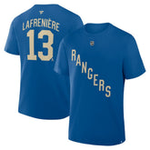 Alexis Lafreniere New York Rangers Fanatics Authentic Stack Name & Number T-Shirt - NHL T-shirts