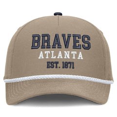 Atlanta Braves Nike Father's Day Rope Rise Adjustable Hat - MLB Hats