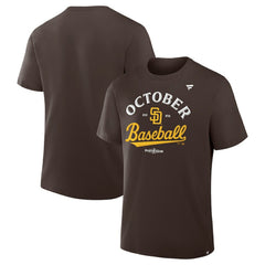 San Diego Padres Fanatics 2025 MLB Postseason Locker Room T-Shirt - MLB T-shirts