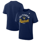 Milwaukee Brewers 2025 MLB Postseason Locker Room T-Shirt - MLB T-shirts