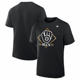 Milwaukee Brewers Fanatics 2025 National League Division Series Champions Locker Room T-Shirt - MLB T-shirts