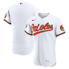 Baltimore Orioles Nike Home Sponsor Patch Authentic Jersey - MLB Jerseys