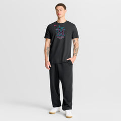 Miami Marlins Nike City Connect Large Logo T-Shirt - MLB T-shirts