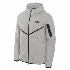 New England Patriots Tech Fleece Raglan Full-Zip Windrunner Hoodie | NFL Online