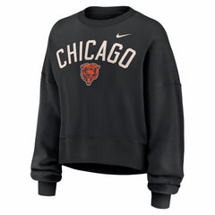Chicago Bears Women's Oversized High Hip Legacy Arch Phoenix Fleece Sweatshirt | NFL Near me