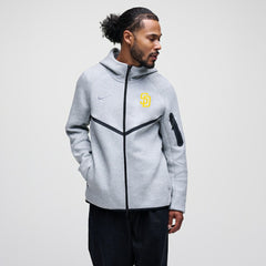 San Diego Padres Nike Tech Fleece Raglan Full-Zip Windrunner Hoodie - MLB Hoodies