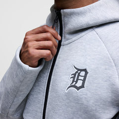 Detroit Tigers Nike Tech Fleece Raglan Full-Zip Windrunner Hoodie - MLB Hoodies