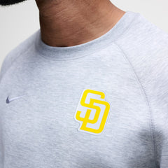 San Diego Padres Nike Tech Fleece Raglan Sweatshirt - MLB Sweatshirts