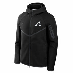 Atlanta Braves Nike Tech Fleece Raglan Full-Zip Windrunner Hoodie - MLB Hoodies