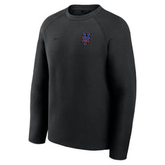 New York Mets Nike Tech Fleece Raglan Sweatshirt - MLB Sweatshirts